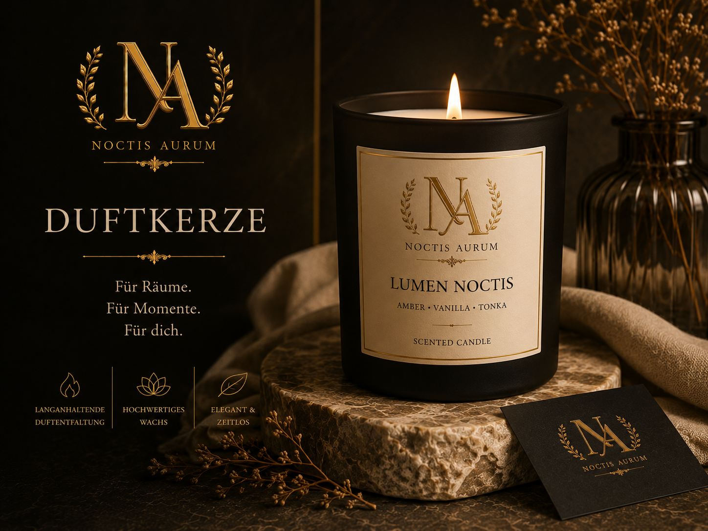 Noctis Aurum Duftkerze