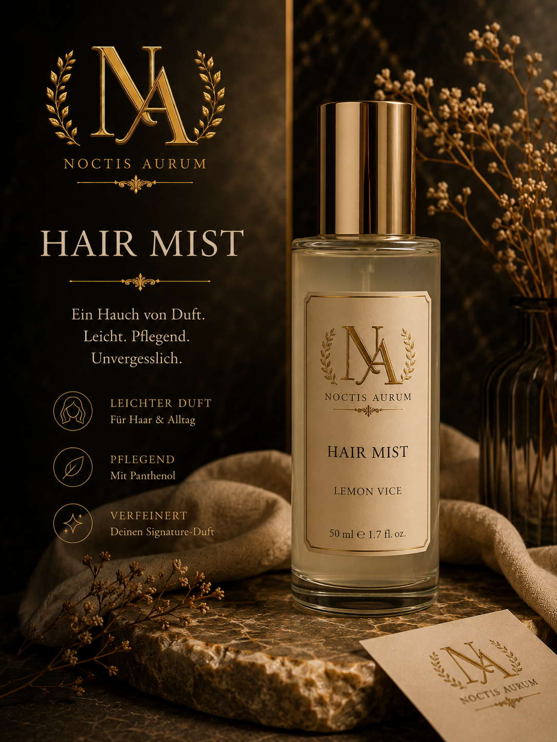 Noctis Aurum Hair Mist