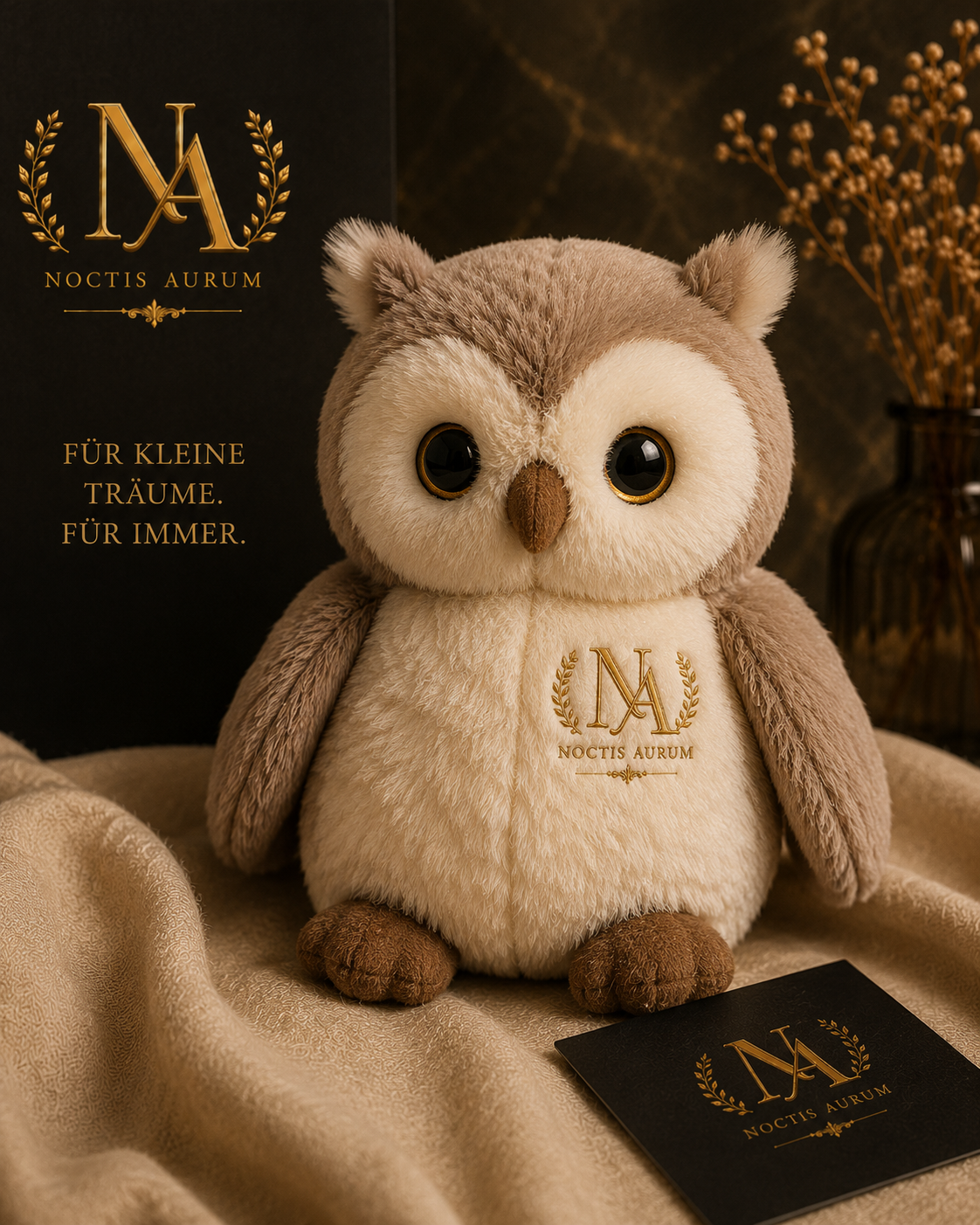 Noctis Aurum Stofftier Eule