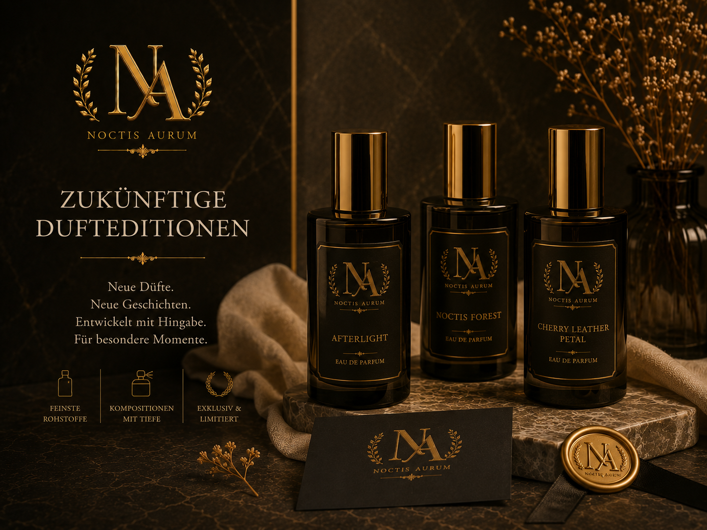Noctis Aurum zukünftige Dufteditionen